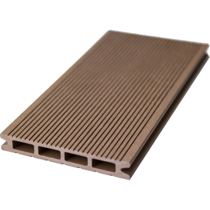 Terasové prkno WPC Light Brown Drážkové G2 HOLO 4