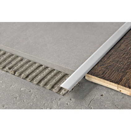 Hliníková přechodová lišta samolepící Podlahy > Podlahové lišty > Hliníkové lišty