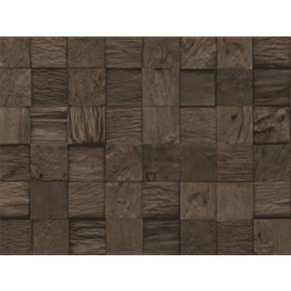 Vzorek Dřevěný obklad Leon Cube Timeless Teak