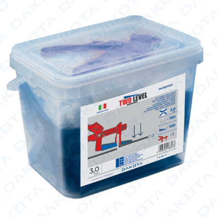 Systém vyrovnávání dlaždic - Two Level 3 mm Obklady a dlažby > Příslušenství k dlažbám