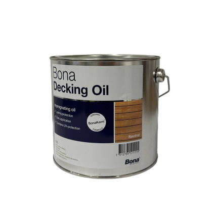 Bona Decking Oil Neutrální 2,5l Terasy