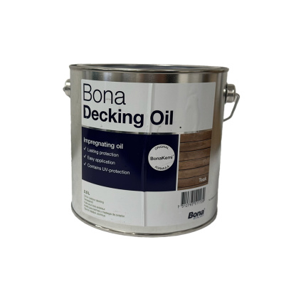 Bona Decking Oil Teak 2,5l Terasy > Příslušenství k dřevěným terasám