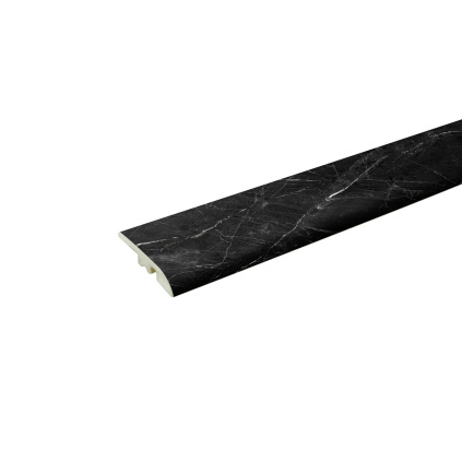 Redukční lišta Black Carrara Podlahy > Podlahové lišty > Plastové lišty