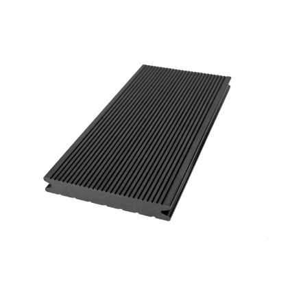 Terasové doska WPC Dark Grey drážkované G2 Plné