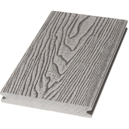 Terasové doska WPC Light Grey Scratched G2 Plné