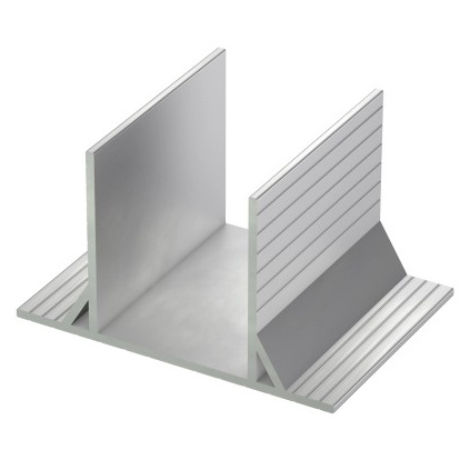 zemni a hlavová kotva pro sloupky alu 80x80