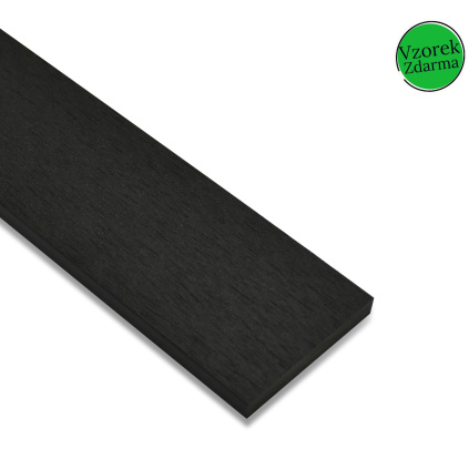 Vzorka WPC Plotovky hranaté Antracit Vzorky