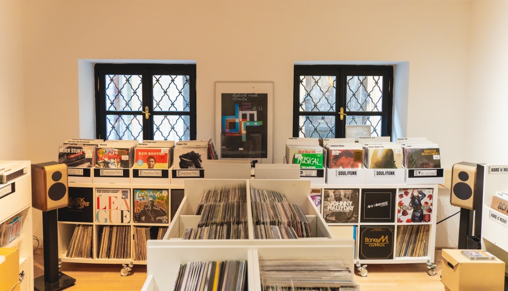 Náš record store v centre Bratislavy