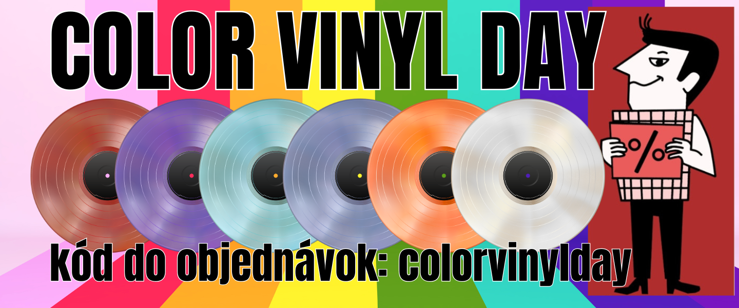 Akcia COLOR VINYL DAY. Zľava 10% na farebné edície albumov