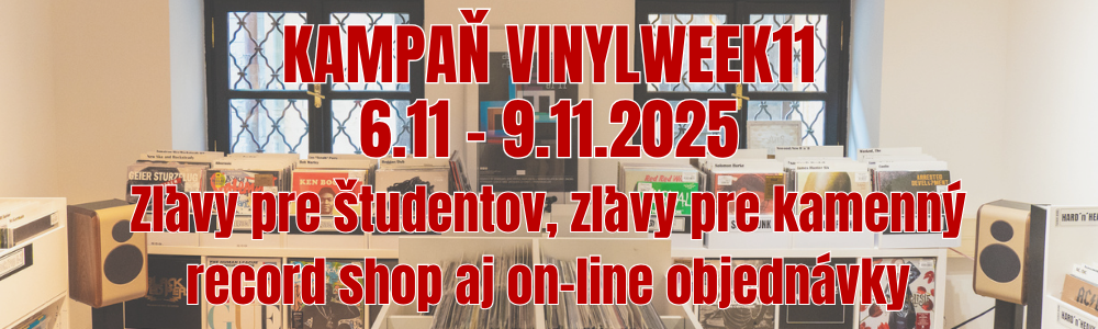 VINYLWEEK11 -  NAJLEPŠIE NÁKUPY SO ZĽAVOU NA KONCI TÝŽDŇA