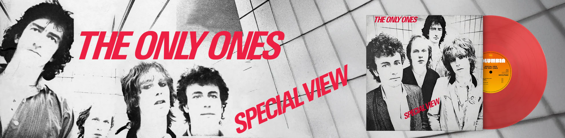 The Only Ones – Special View (Red vinyl)(LP)
