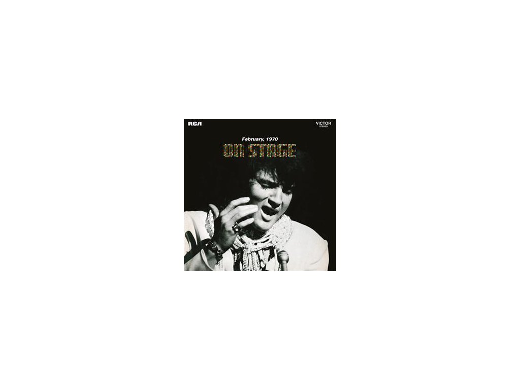 ELVIS PRESLEY ON STAGE (Black vinyl)(LP)