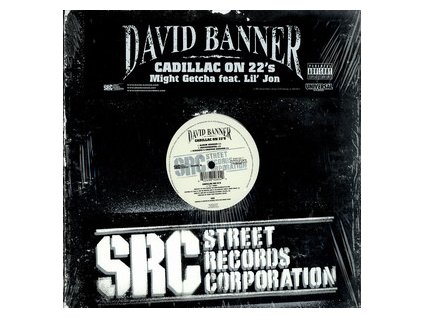 vinyl 12" maxi-singel DAVID BANNER Cadillac On 22´s