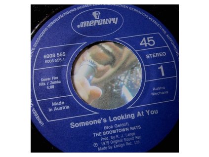 vinyl 7"SP The Boomtown Rats – Someone's Looking At You