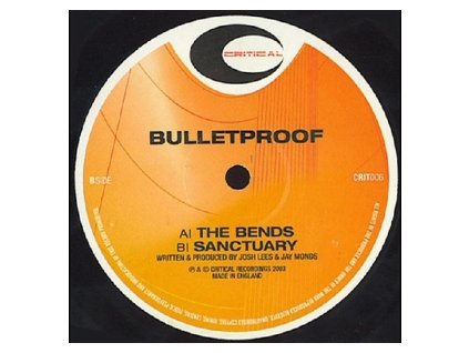 vinyl 12" Bulletproof – The Bends / Sanctuary
