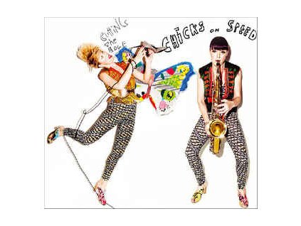 vinyl 2LP CHICKS ON SPEED Cutting the Edge