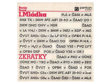 BANJO BAND IVANA MLÁDKA Zkratky (7") (LP bazár)