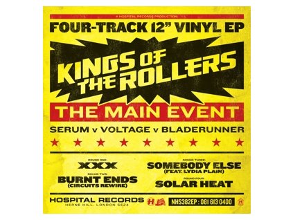 vinyl 12"EP KINGS OF THE ROLLERS Main Event