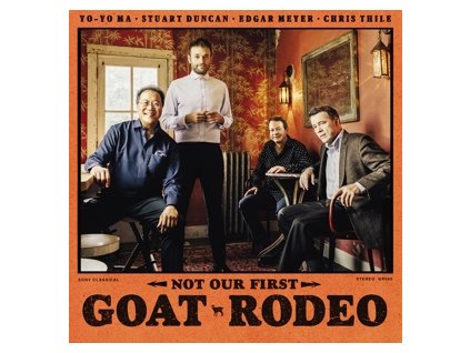 YO-YO MA, STUART DUNCAN, EDGAR MEYER AND CHRIS THILE NOT OUR FIRST GOAT RODEO (transparent vinyl)(LP)