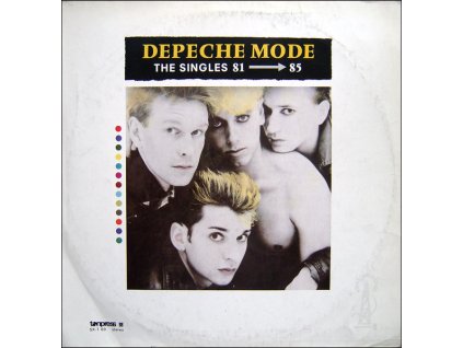 DEPECHE MODE The Singles 81 → 85 (LP BAZÁR)