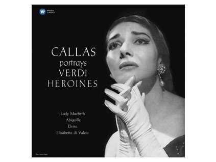 MARIA CALLAS VERDI: CALLAS PORTRAYS VERDI HEROINES (STUDIO RECITAL)(LP)