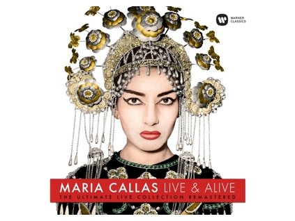 MARIA CALLAS MARIA CALLAS: LIVE AND ALIVE !(LP)