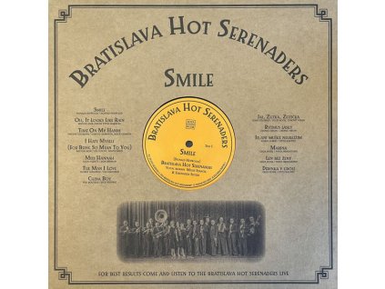 Bratislava Hot Serenaders Smile (LP)