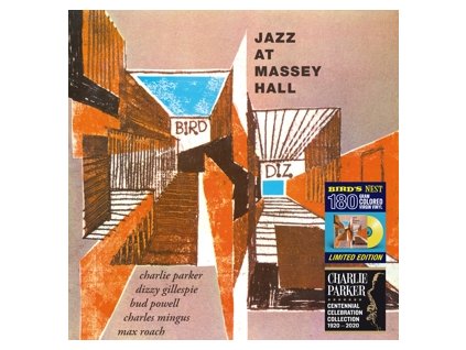 Charlie Parker Featuring Dizzy Gillespie, Bud Powell, Charles Mingus, Max Roach Jazz At Massey Hall(LP)