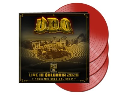 vinyl 3LP U.D.O. Live In Bulgaria 2020 (Red vinyl)
