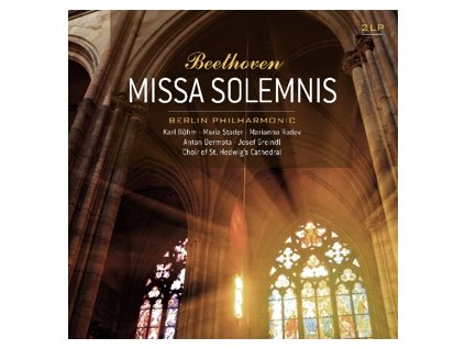 vinyl 2LP  Beethoven Maria Stader Marianna Radev Anton Dermota Josef Greindl Chor Der St.-Hedwigs-Kathedrale Berliner Philharmoniker Karl Böhm Missa Solemnis