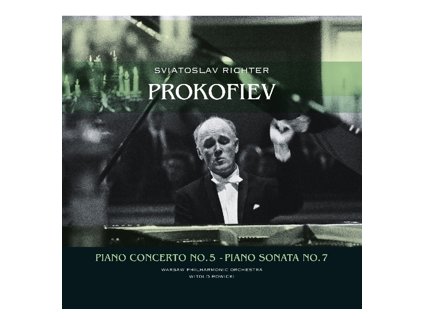 Sviatoslav Richter Prokofieff Warsaw Philharmonic Orchestra W. Rowicki Piano Concerto No.5 In G Dur Op. 55/ Sonata Nr. 7 Op. 83(LP)