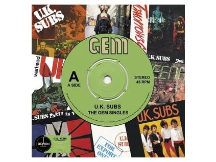 U.K. SUBS The Gem Singles(LP)
