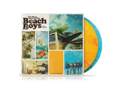 vinyl 2LP V/A Many Faces of The Beach Boys (Yellow/Blue Transparent Marbled Vinyl)