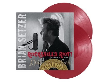 vinyl 2LP Brian Setzer Rockabilly Riot! Vol.One (Red Transparent Vinyl)