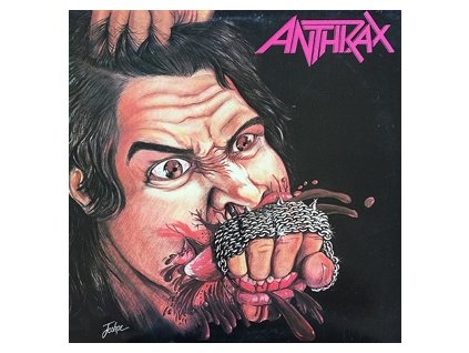 ANTHRAX Fistful of Metal (Red W/Black Splatter vinyl)(LP)