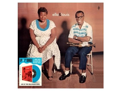 vinyl LP+7" Ella Fitzgerald & Louis Armstrong Ella & Louis