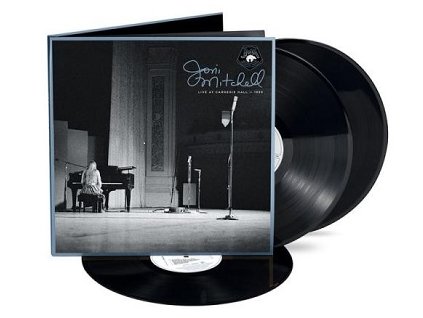 vinyl 3LP JONI MITCHELL LIVE AT CARNEGIE HALL 1969