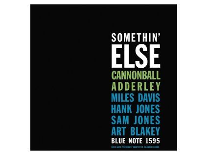 Cannonball Adderley - Somethin' Else (Blue Note) (LP)