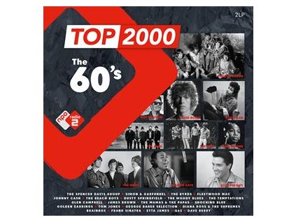 vinyl 2LP VARIOUS ARTISTS TOP 2000 - THE 60'S (Black vinyl)