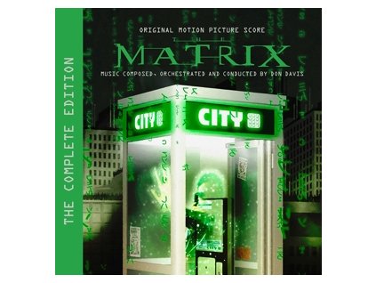vinyl 3LP OST Matrix (The Complete Score By Don Davis)