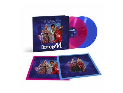vinyl 2LP Boney M. The Magic of Boney M. (Transparent Pink + Transparent Blue Vinyl)