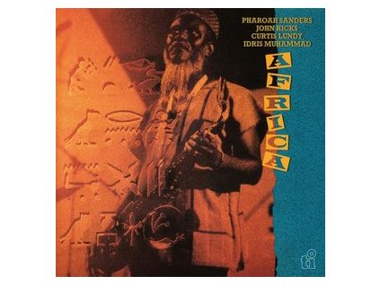 vinyl 2LP PHAROAH SANDERS =FT. JOHN HICKS, CURTIS LUNDY & IDRIS MUHAMMAD= AFRICA (Black vinyl)