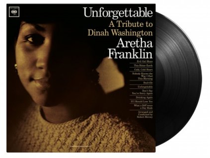 Aretha Franklin Unforgettable - A Tribute To Dinah Washington (black vinyl)(LP)