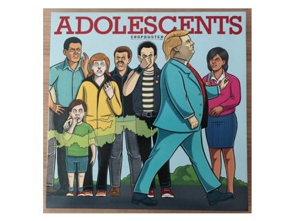 Adolescents - Cropduster (Gold vinyl)(LP)