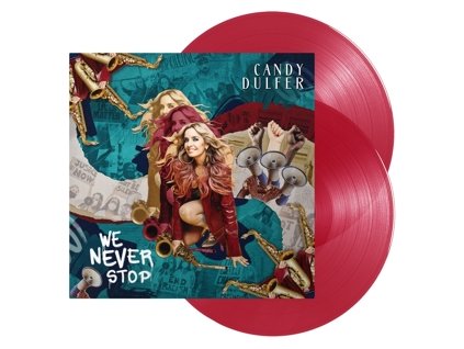 vinyl 2LP Candy Dulfer - We Never Stop (Transparent Red Vinyl)