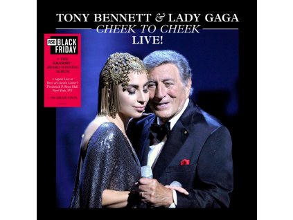 vinyl 2LP Lady Gaga & Tony Bennett Cheek To Cheek Live!