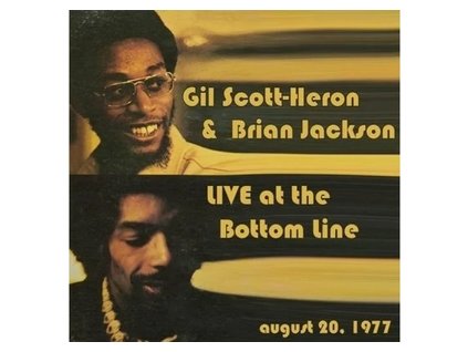 vinyl 2LP SCOTT-HERON, GIL & BRIAN JACKSON - LIVE AT THE BOTTOM LINE, NEW YORK - AUGUST 20TH 1977  Line, New York - August 20th 1977