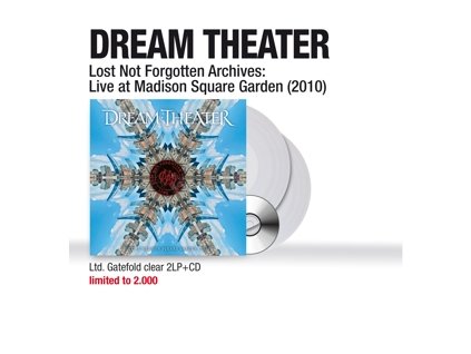 vinyl 2LP Dream Theater Lost Not Forgotten Archives: Live At Madison Square Garden (2010) (Transparent vinyl)