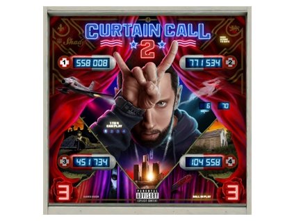 vinyl 2LP EMINEM Curtain Call 2