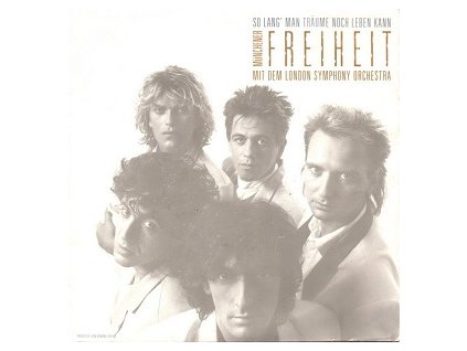 vinyl 7" SP Münchener Freiheit So Lang' Man Träume Noch Leben Kann